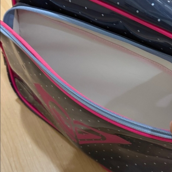 Roxy Dark Blue and Pink Travel Bag - Picture 4 of 5